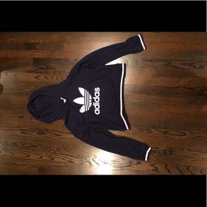 Adidas Cropped Hoodie